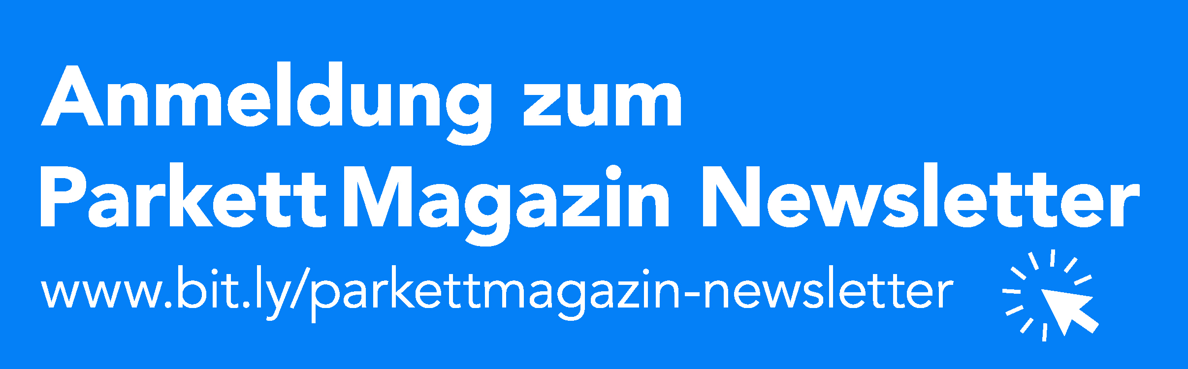 ParkettMagazin Newsletteranmeldung